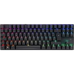 Cherry XTRFY MX 8.2 TKL Wireless RGB Bluetooth®, Kabellos Tastatur Deutsch, QWERTZ Schwarz RGB-Beleuchtung G80-3882LJADE-2