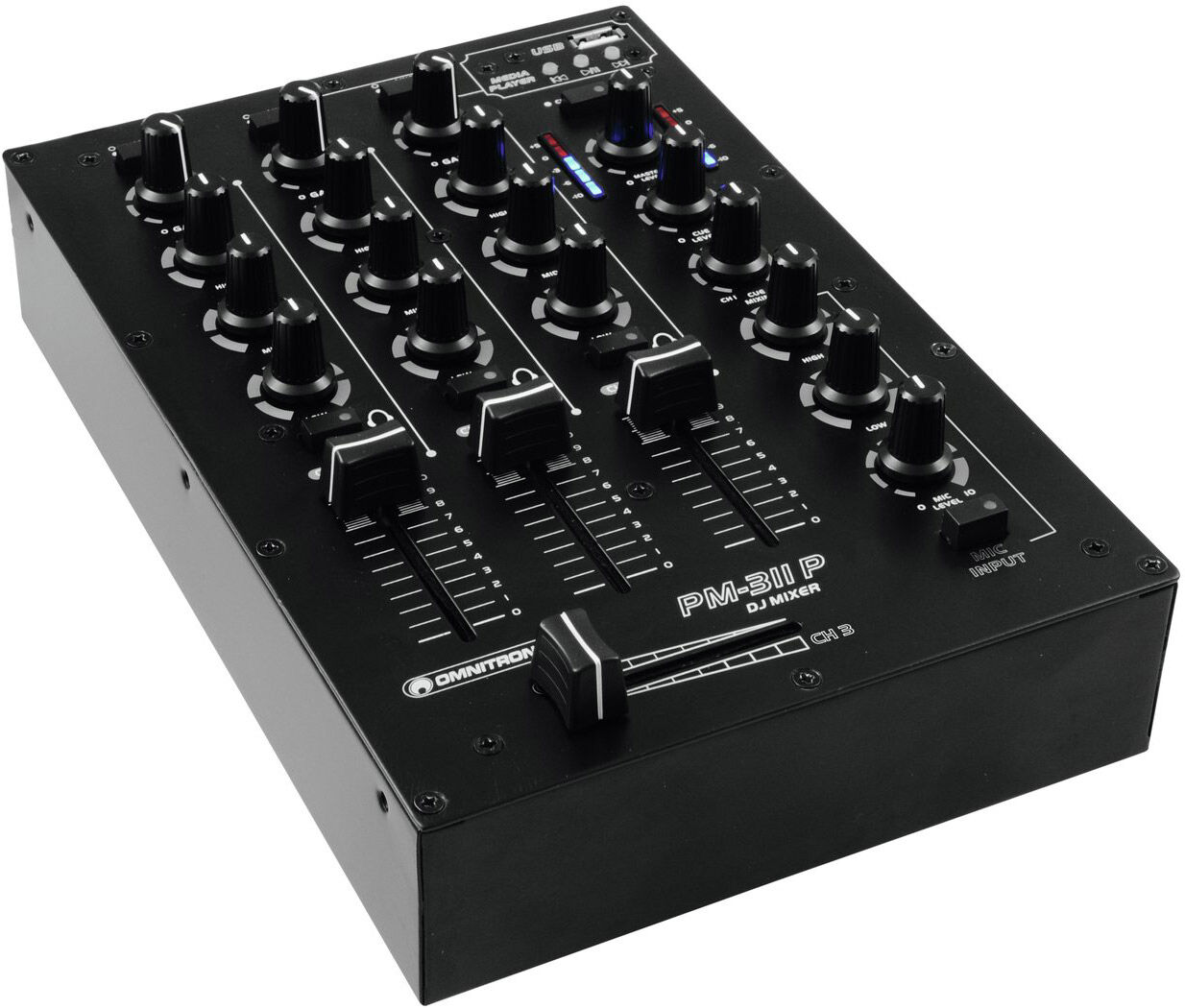 Omnitronic Pm-311p Dj-Mixer Mit Player