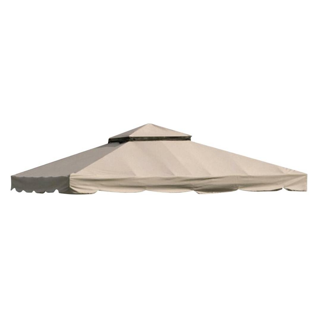Siena Garden Dach Pavilion Dubai 3 x 3 mocca Polyester 250 g/m²,PU-bes (300 cm, 300 cm) (HG88ERZ10492)