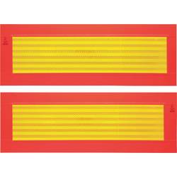 IWH ECE 70 097607 Warnstreifen Orange (fluoreszierend), Gelb (reflektierend) 1 St. (L x B) 565 mm x 195 mm
