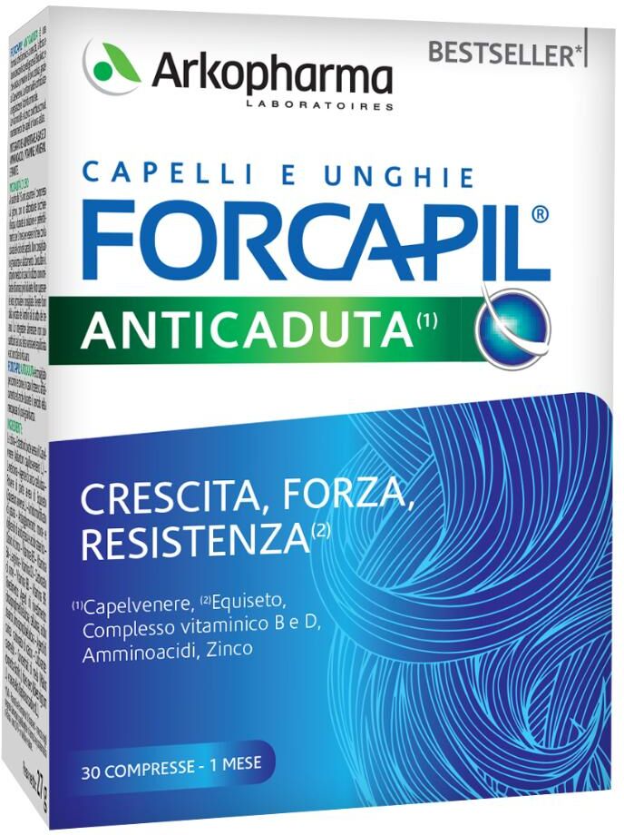 ARKOFARM Srl Forcapil Fortificante Anticaduta, 30 compresse