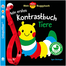 Carlsen Verlag Baby Pixi - Mein Baby-Pixi-Buggybuch - Kontrastbuch Tiere - Band 163 304013
