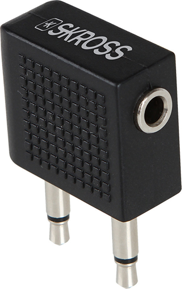Skross vliegtuig audio-adapter