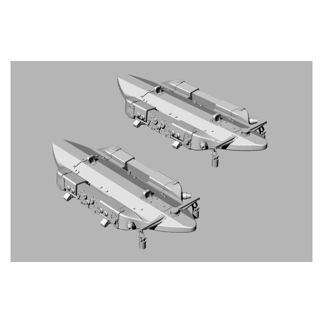 Brengun BRU-57 canted Vertical Ejector Rack (2 pcs) (BRL48168)