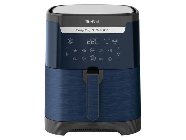 Tefal 2-in-1 Heißluftfritteuse Easy Fry & Grill - EY801410 in Dunkelblau