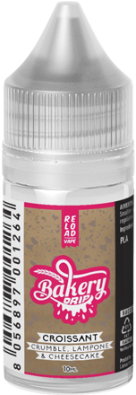 Reload Vape Bakery Drip Croissant Crumble Lampone Cheesecake Aroma Mini Shot 10ml