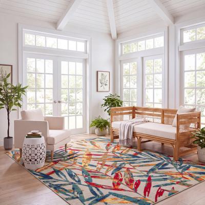SAFAVIEH Cabana Sebahate Indoor/ Outdoor Waterproof Patio Tropical Rug