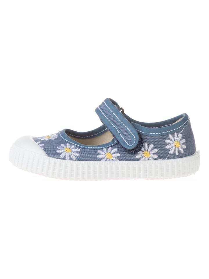 kmins Spangenballerinas in Blau - 32