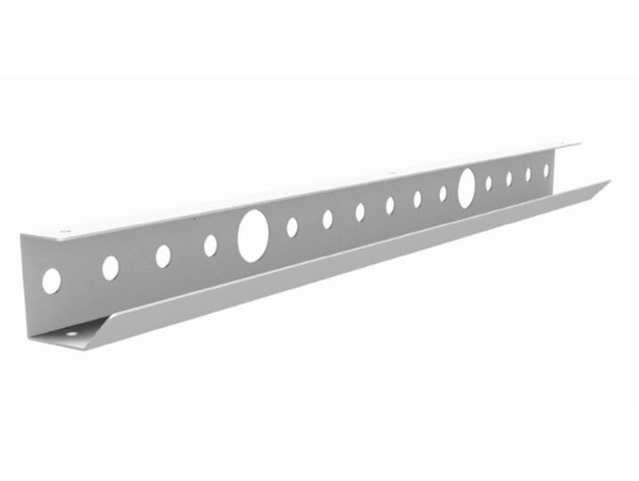 Chemin passe câbles pour bureaux Vitaly L.99 cm - horizontal Blanc