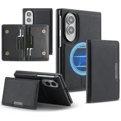 Cover-Discount Galaxy Z Fold8 - 2-in-1 Backcover mit Kreditkarten-Etui (Samsung Galaxy Z Fold8), Smartphone Hülle, Schwarz