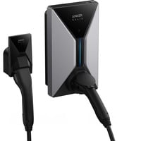 SOLIX V1 Wallbox 7,4KW, 32A 1-phasig schwarz/grau, ohne Kabel, mit Typ2-Ladebuchse