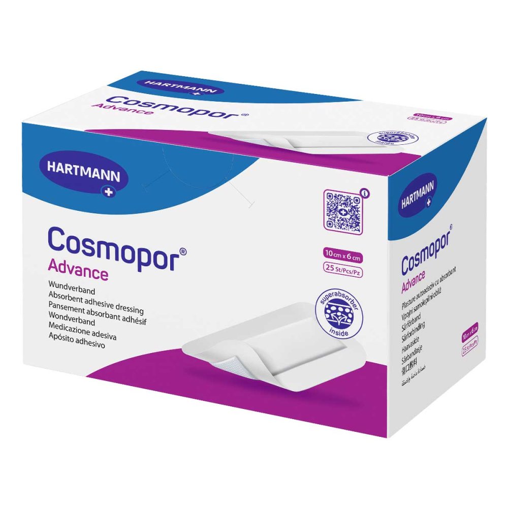 PAUL HARTMANN AG Cosmopor Advance 6x10 cm 03546515
