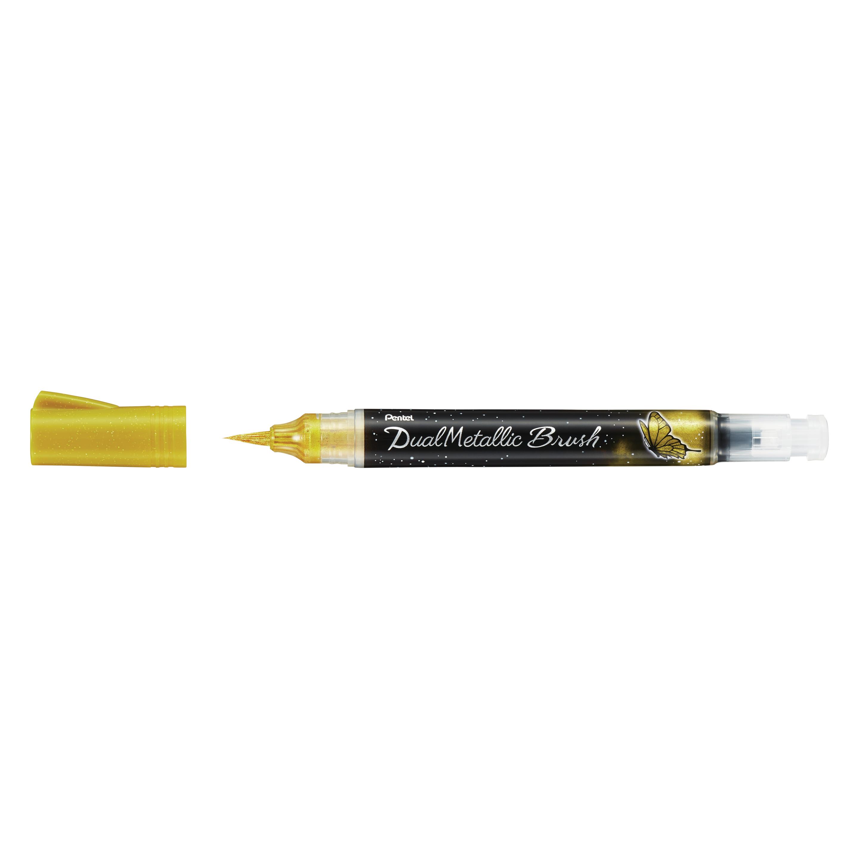 Pentel Brushpen Dual Metallic (1x) (XGFH-DXX)