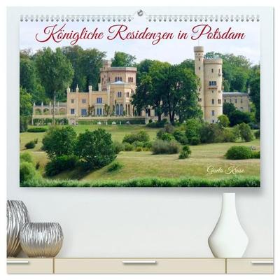 Königliche Residenzen in Potsdam (hochwertiger Premium Wandkalender 2027 DIN A2 quer), Kunstdruck in Hochglanz