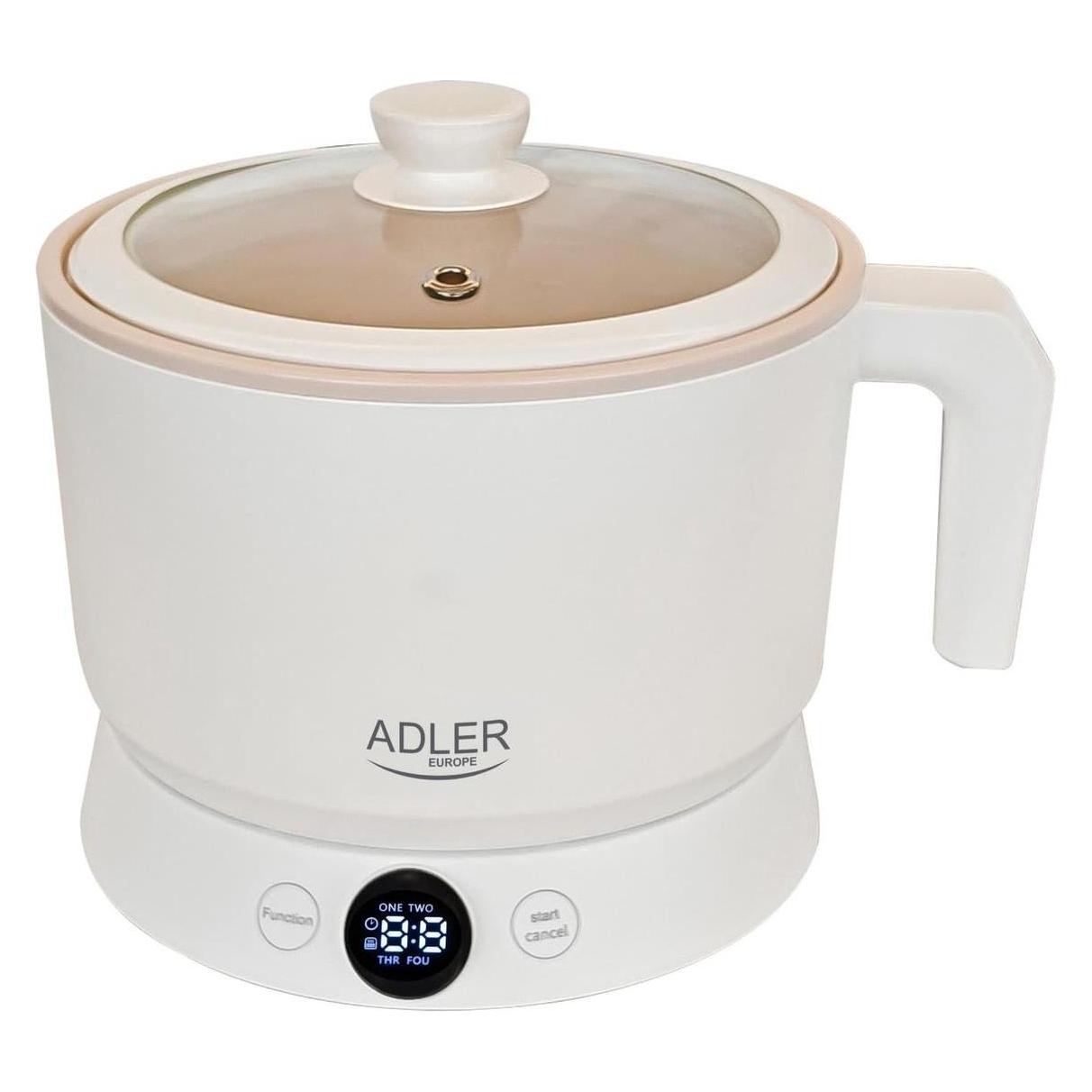 Adler Garnek wielofunkcyjny - 4 inteligentnym trybom pracy - LED (Adler)