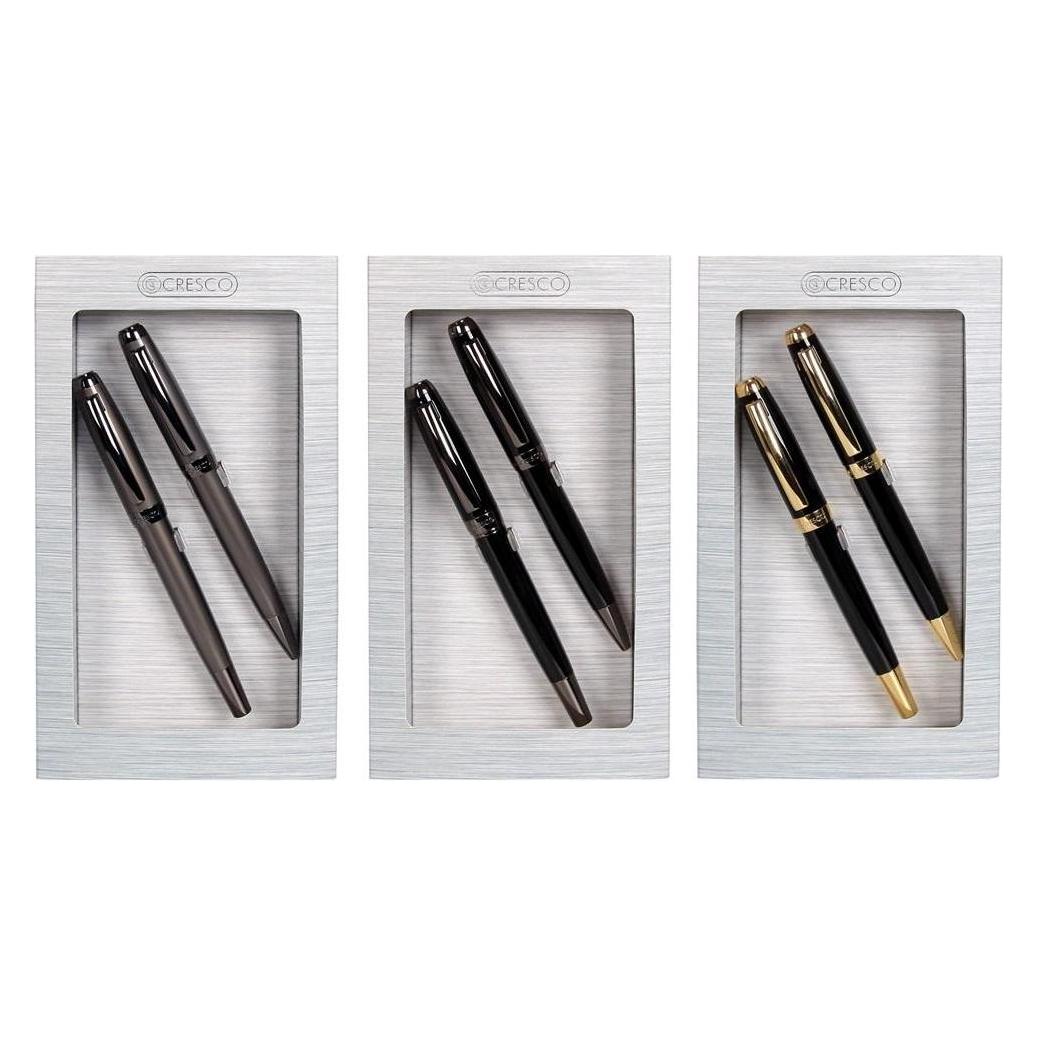 Cresco Füllfederhalter + Symphony-Stift in Geschenkbox (2x) (37131935)