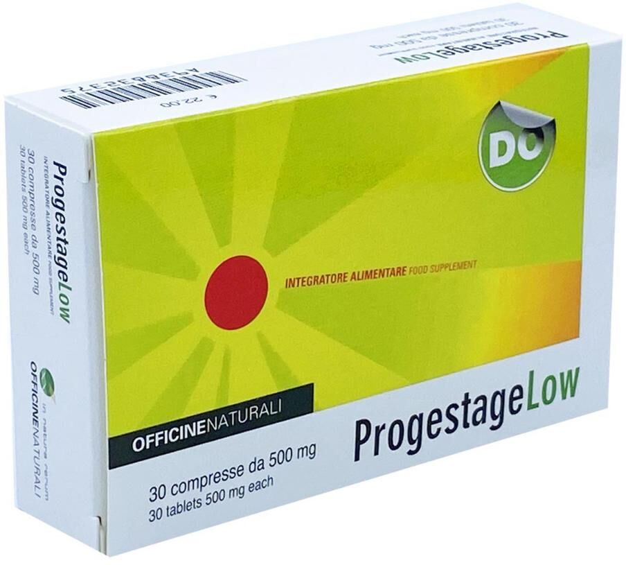 OFFICINE NATURALI Srl PROGESTAGE LOW 30 COMPRESSE
