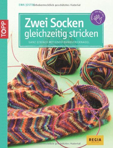 Ewa Jostes - Zwei Socken gleichzeitig stricken: Ganz einfach mit einer Rundstricknadel - Preis vom 02.10.2026 23:42:20 h