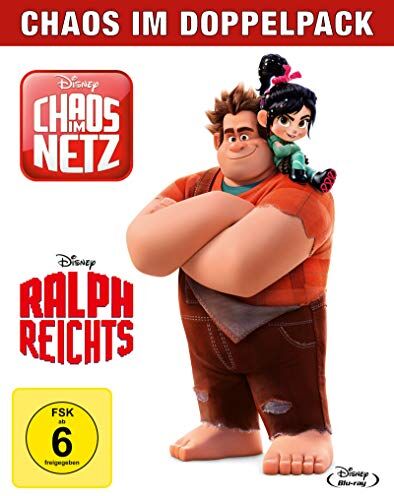 Ralph reicht's + Chaos im Netz (Doppelpack) [Blu-ray] - Preis vom 09.10.2026 07:28:09 h