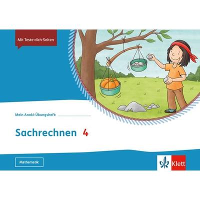 Mein Anoki-Übungsheft. Sachrechnen 4. Übungsheft Klasse 4, Geheftet von , Klett Schulbuchverlag, 978-3-12-162096-8