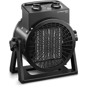 Trotec Heizlüfter TDX 19, mit 3 Stufen bis 3000 Watt, Keramik-Elektroheizer, 200 m³/h
