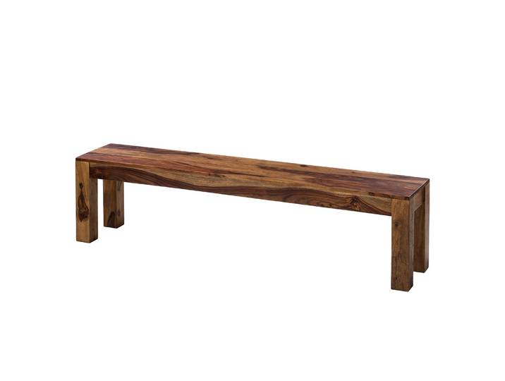 Sitzbank II 180cm Braun/Sheesham Honig Dunkel