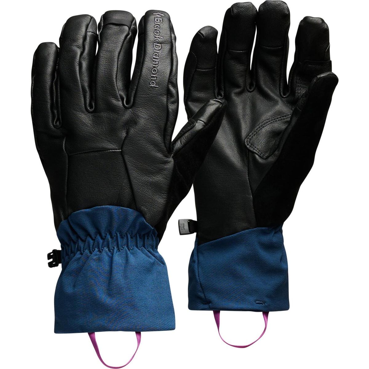 Black Diamond Tour Pro Gloves black-indigo (9717) MED BD8011599717MED1