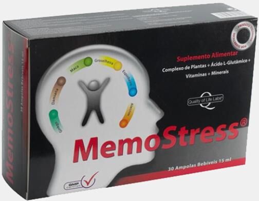 QUALITY OF LIFE LABS MEMOSTRESS 30 AMPOLAS