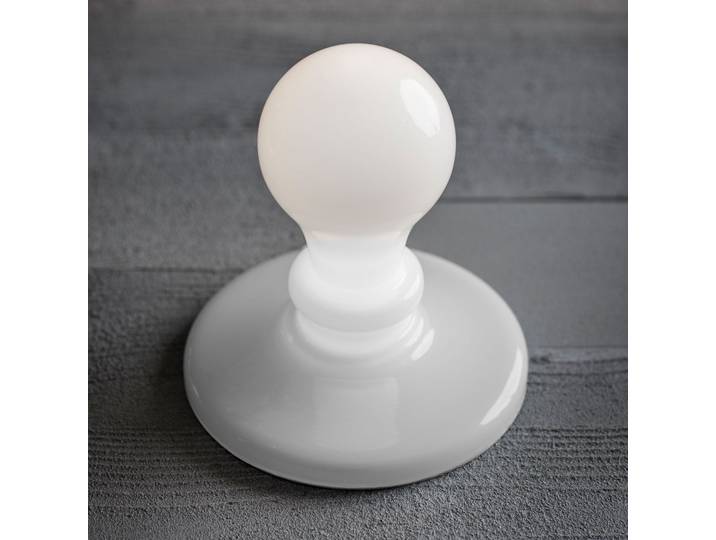 Light Bulb Tischleuchte Weiß - Foscarini White Light - Wohnzimmer - Design - Glas