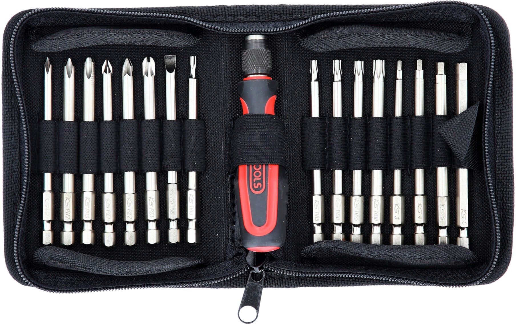 KS Tools ERGOTORQUEplus Bit-Satz, 17-teilig (159.2010)