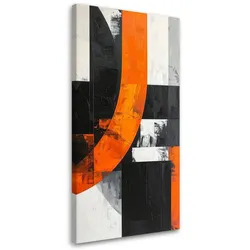 LEINWANDBILD 3D und geometrisch 50x100cm