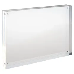magnetischer Bilderrahmen 150 x 210 mm | 30 mm, Acryl (PMMA), transparent