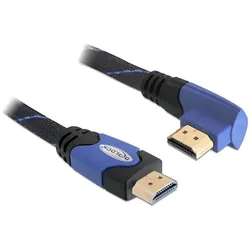 DeLOCK 2m High Speed HDMI 1.4 HDMI-Kabel HDMI Typ A (Standard) Schwarz, Blau