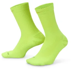 NIKE Fast Lighweight Crew Laufsocken 702 - volt/bright cactus/black/bright cactus 34-38
