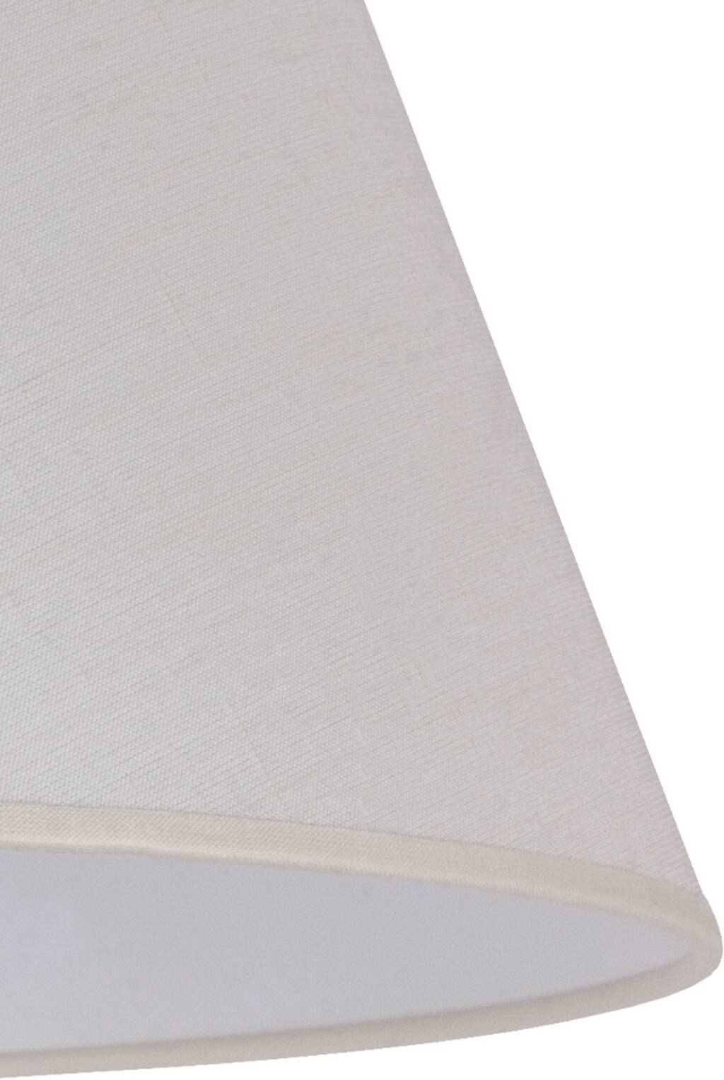 Lampenschirm Sofia Höhe 31 cm, ecru Duolla, creme / amber, Textil / Stoff / Seide