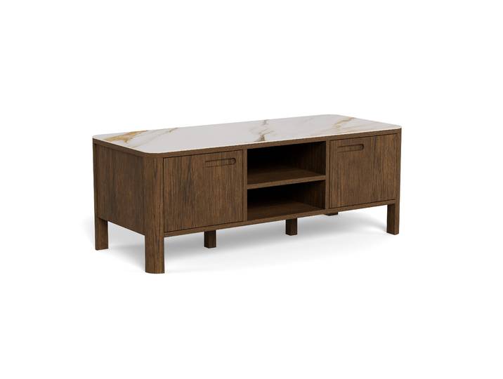 TV-Möbel SOUTHAMPTON 120cm eiche dunkel