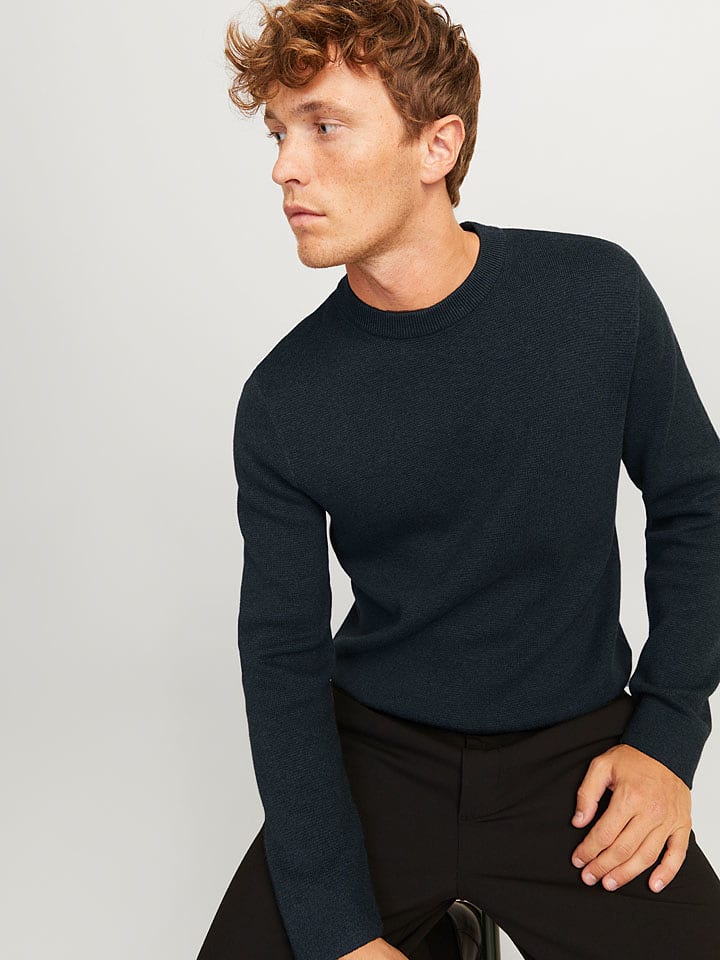Jack & Jones Pullover "Milano" in Dunkelblau - M