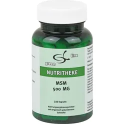 MSM 500 mg Kapseln 11 A Nutritheke