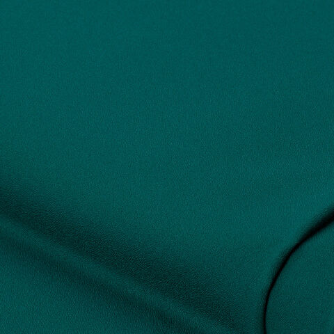 Crêpe-Satin "Clea", petrol