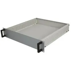 RS PRO Baugruppenträger 6HE 466x423x256,9mm, Serverschrank Zubehör, Grau