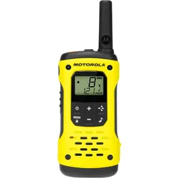 Motorola TLKR T92 H2O Duopack (10 km), Walkie Talkie, Schwarz, Gelb