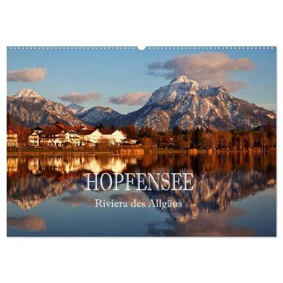 Hopfensee - Riviera des Allgäus (Wandkalender 2026 DIN A2 quer), CALVENDO Monatskalender