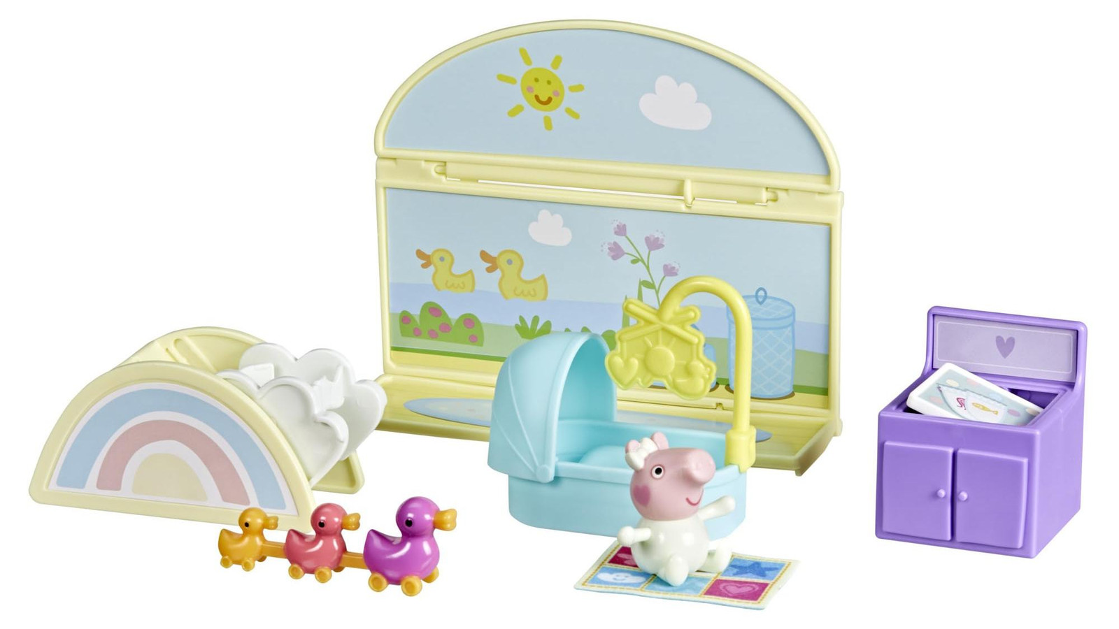 Peppa Pig Speelset Evie's Kleuterklas met 1 figuurtje en 7 accessoires