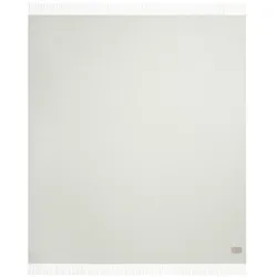 Villeroy & Boch Plaid mit Fransen NARAMA - grün - 140x190