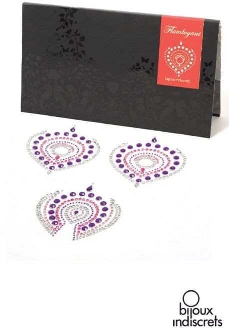 Bijoux Indiscrets Bijoux de Peau FLAMBOYANT rose et mauve