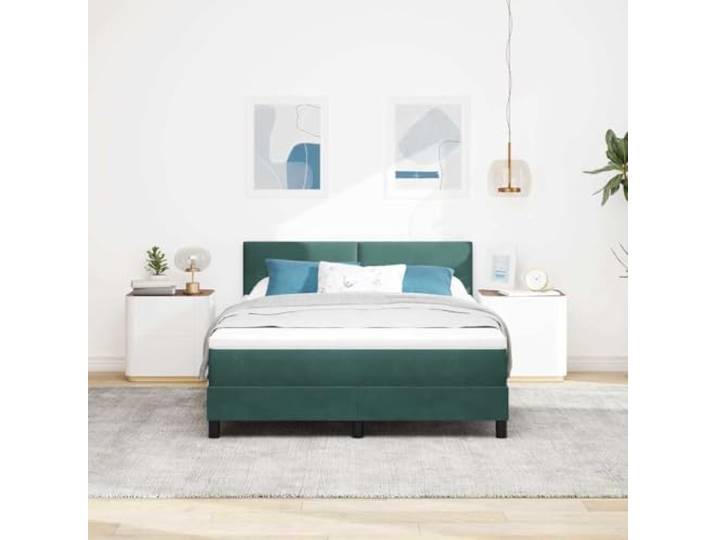 KTHLBRH Schlafsofa Doppelbett ausziehbar blau Samt 100 x 200 cm Mit 2 Schubladen, 2 Schaumstoffmatratzen, Gestell aus Holz und Metall, für Wohnzimmer und Schlafzimmer