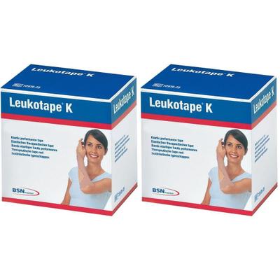 Leukotape K 2,5 cm hautfarben 2x 2x1 St Verband