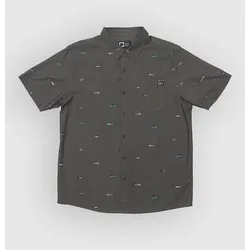Salty Crew Crew Ss Button Up Hemd charcoal Gr. S