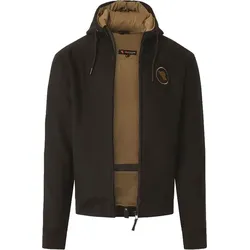 Riding Culture Riding Hoodie, Textiljacke - Schwarz/Oliv - XS