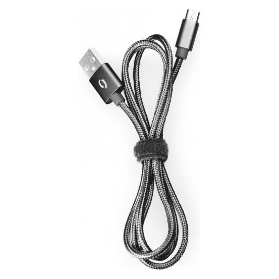 Aligator DATKP04 mobile phone cable Black USB A Lightning (1 m, USB 3.2 Gen 1) (DATKP04)